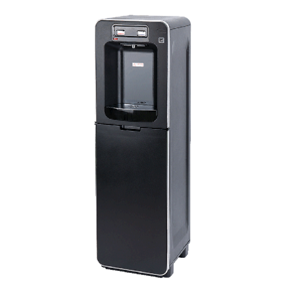Tempest Bottom Load Hot & Cold Water Dispenser Black - For Rent Image1