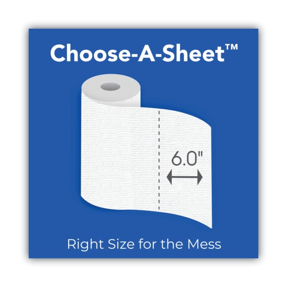 Scott® Choose-A-Sheet Kitchen Roll Paper Towel 1-Ply 102 Sheets Roll 15 Rolls Pack Image1