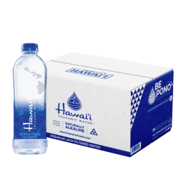 Hawaii Volcanic™ Naturally Alkaline Water 500mL Plastic Bottle (24 Pack)